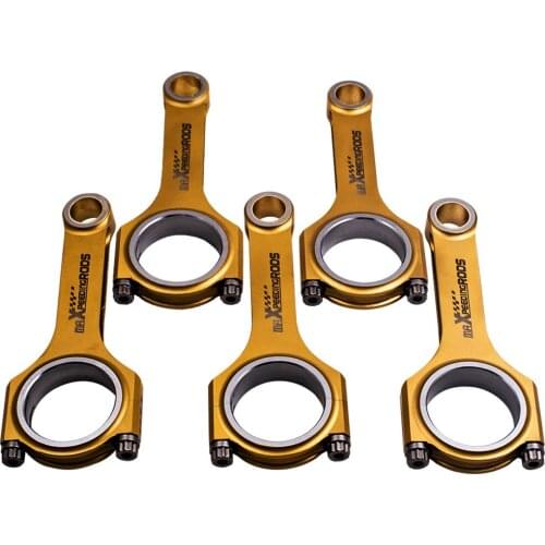 Titanizing H-Beam 139.5mm Connecting Rods For Volvo 850 C70 T5 2.3L B5234T Conrods Bielle Pleuel PISTON PIN