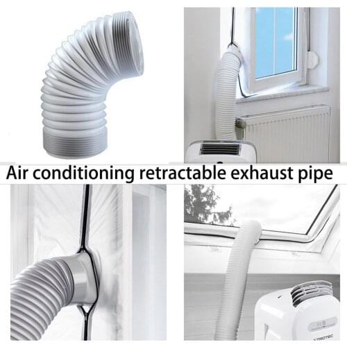 Air Conditioner Exhaust Hose Extension/Window Adapter/Long/Counterclockwise - Portable Air Conditioner Exhaust Pi Dropshipping