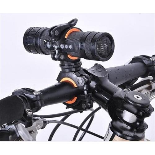 Bicycle Light Bracket Flashlight Mount Holder Antiskid Bike Light Torch Clip Mount 360 Degree Rotation Bicycle Torch Clip Clamp