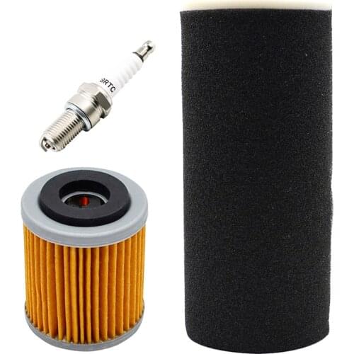 Motorcycle Air Filter & Oil Filter & Spark Plug For Yamaha 1UY134400100 1UY1344002 1UY134400200 YFM350FX YFM350X YFM350R