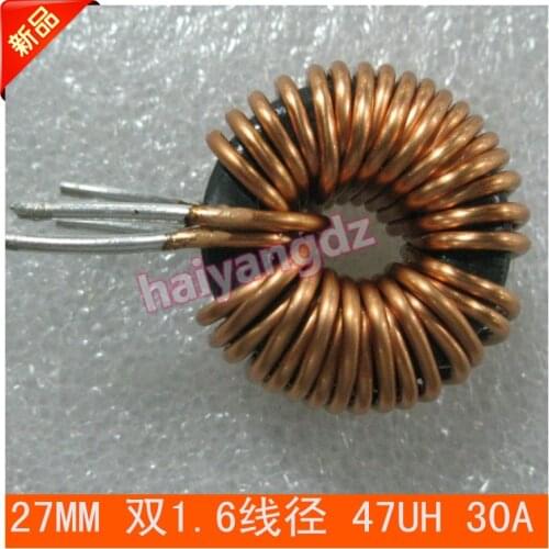 1pcs/CS270125 1.6 Line 47UH Iron silicon aluminum Annular inductance 27MM Magnetic ring inductors 30A