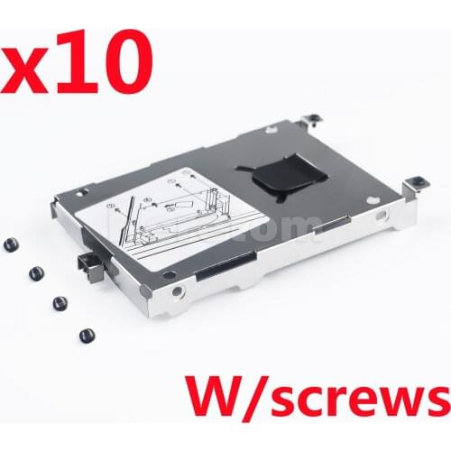 10x 2.5" Hard Drive Caddy Tray Connector For HP 8760W 8570W 8560p 8470p 8460p 8560w 8770W W/screws