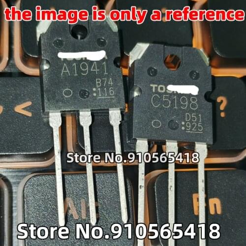20PCS (10PCS A1941 + 10PCS C5198 ) 2SA1941 2SC5198 TO-3P Imported disassembling audio dedicated amplifier tube
