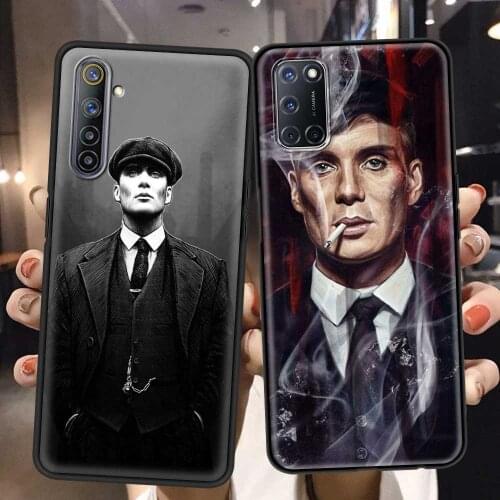 Phone case For Redmi Note 10 9 8 7 pro max 9s power a c t k40 coque Bumper tpu soft material Peaky Blinders Man