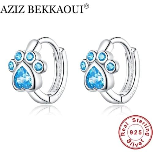 Серебряные серьги AZIZ BEKKAOUI China At AliExpress