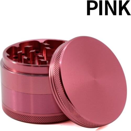 Hot sale smoke grinder with diameter 63mm 4 Layer Crusher Grinder Smoking Spice Mill Grinder Machine Accessories