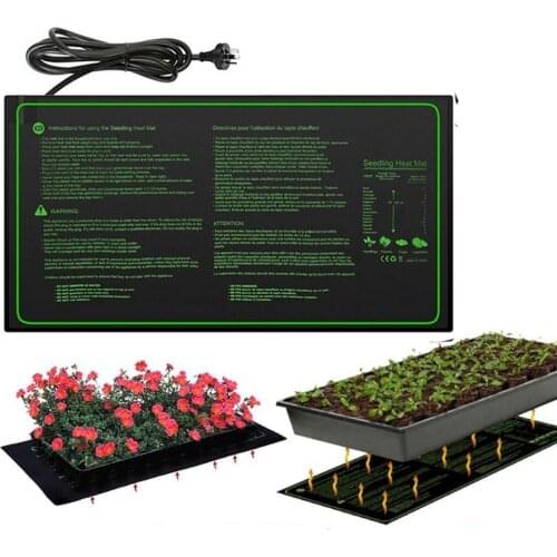Plant Propagation Heating Mat Hydroponic Heating Mat Propagator Heat Mat for Plant Seeds for Planting Greenhouse Seed Germinator