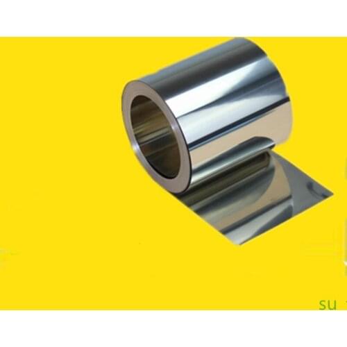 Newest Stainless Steel Sheet Silver 304 Stainless Steel Fine Plate Sheet Foil 0.1-0.8mm*100mm*1000mm For Precision Machinery