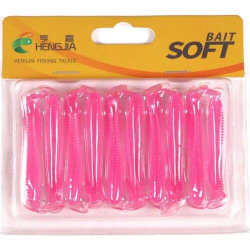 New 20Pcs Silicone Rubber Fishing Bait Fishing Lure Worm Carp Fishing Bait Artificial Fly Fising Soft Lures 2021