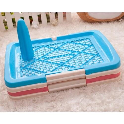 Indoor dog training tray dog toilet pet dog toilet dog toilet pad pet potty toilet mesh blue pink supply