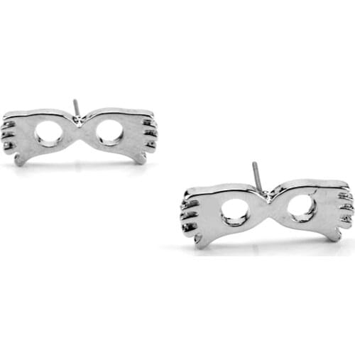 Luna Lovegood Glasses Stud Earrings for Fan Women Girls Jewelry Gifts