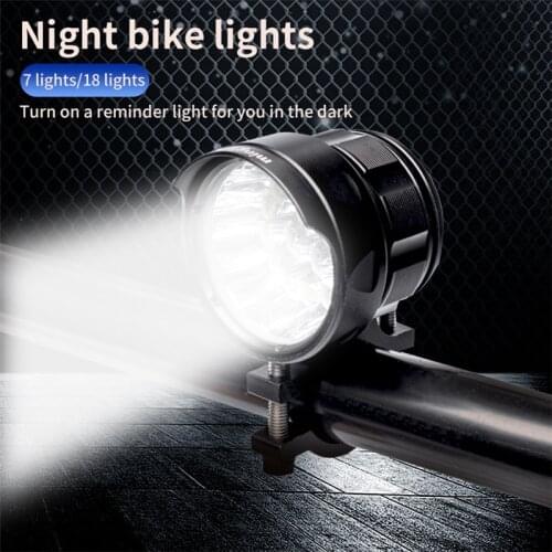 Bike Headlight 18 Led T6 Bicycle Headlamp 3 Light Modes Waterproof Headlight With External Battery For The Bike Hiking Handlebar