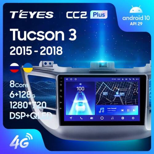 TEYES CC2L CC2 Plus For Hyundai Tucson 3 2015 - 2018 Right hand driver Car Radio Multimedia Video Player Navigation GPS Android No 2din 2 din dvd