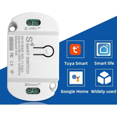 Tuya Alexa Google Home Wifi Switch Domotica Smart Switch Timer Home Wireless Compatible Smart Automation Switches DIY
