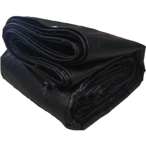 1pc Black Thickened Rainproof Cloth Home Garden Rain Sail Outdoor Protection Sunscreen Cloth Customized Size