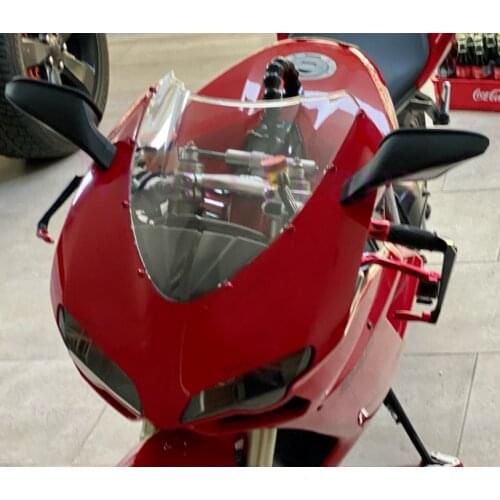 New For Ducati 848 1098 1198 1098s 1198s Motorcycle Windshield WindScreen+Screws