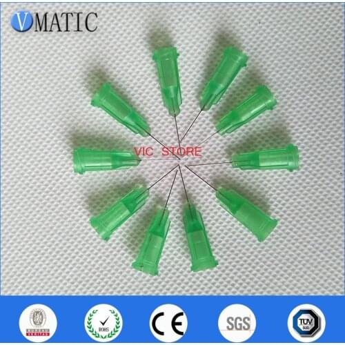 High Quality Non-Sterilized 100Pcs 34G Ctan 1/2" Inch Tube Length Dispensing Precision Dispense Needle Tip