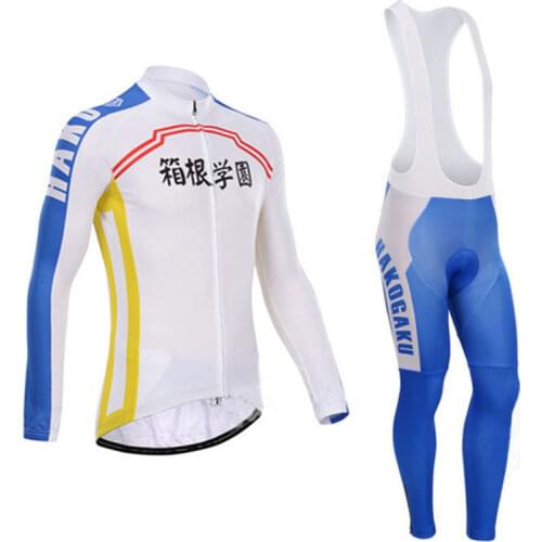 Yowamushi Pedal sohoku cycling jersey bike wear clothing uniform quick dry long set MTB mens cycling wear mens mountain clothing