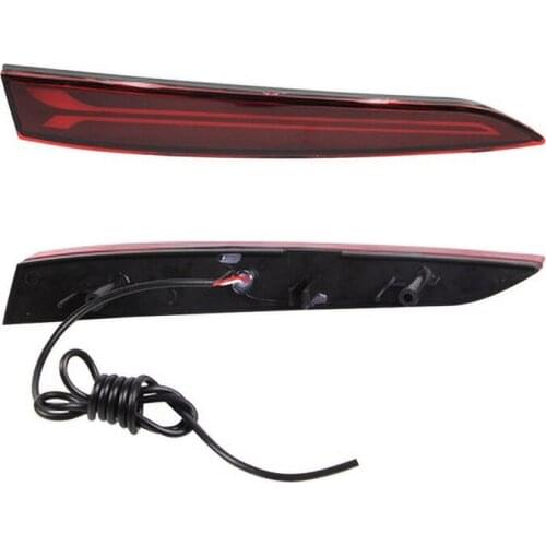Rear Bumper Light Auto Brake Light Rear Reflector Light for Hyundai Solaris Accent 2017-2019
