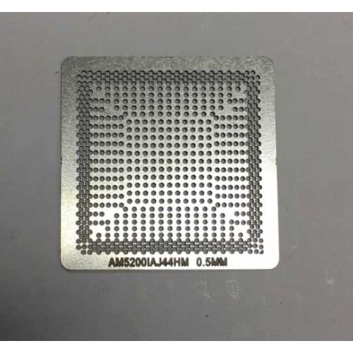 1pcs AM5200IAJ44HM AM5000IBJ44HM EM2100ICJ23HM AT1450IDJ44HM EM6010IUJ23JB EM6110ITJ44JB Direct Heated Stencil 0.5MM