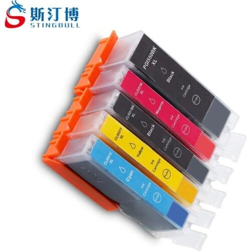 20 PCS PGI-550 CLI-551 550XL 551XL Ink Cartridge For Canon PIXMA IP7250 IP8750 IX6850 MG5450 MG6350 MG7150 MX725 MX925 With Chip