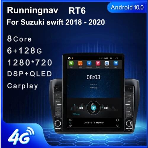 9.7" Android 10.1 For Suzuki swift 2018 2019 2020 Tesla Type Car Radio Multimedia Video Player Navigation GPS RDS