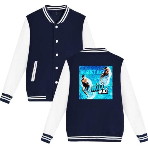 WAWNI Inoxtag Baseball Jacket Polyester Plus Cotton Unisex Trendy Casual Baseball Fashion Print Jacket Oversized 2021 New Tops