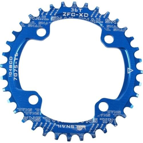 SNAIIL Mountain Bike Round Oval 104BCD 32/34/36/38/40/42T Narrow Wide Chainwheel Chainring Crankset Chain Ring