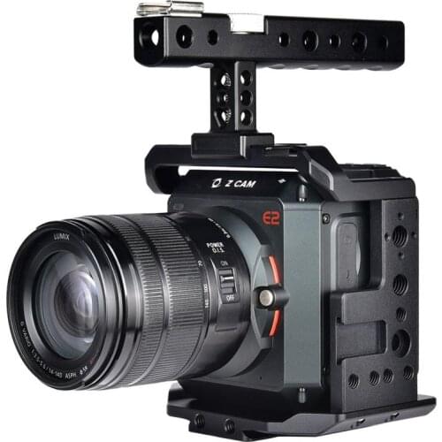 Yelangu Professional Video Camera Cage Mount Stabilizer Rig with Top Handle For Z CAM E2 E2C E2G E2-S6 E2-F6 F8 4K Cinema Camera