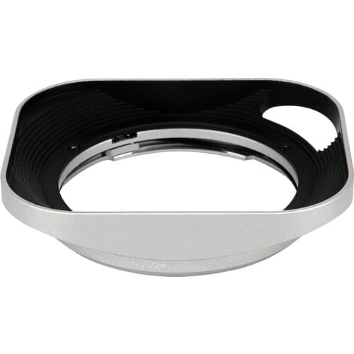 Haoge LH-ZV06P Lens Hood for Carl Zeiss ZM 21mm 25mm 28mm f2.8, 21mm f4.5 Silver Hollow Out