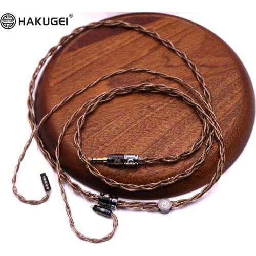 LITZ 7N thick silver plated single crystal copper headphone cable earphone wire finished upgrade cable mmcx/0.78mm