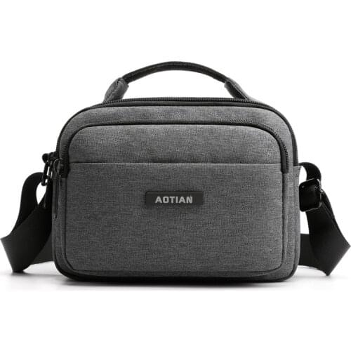 New Mens Business Shoulder Bag Korean-style Casual Bag Cross Bag Womens Travel Bag Oxford Shoulder Bag