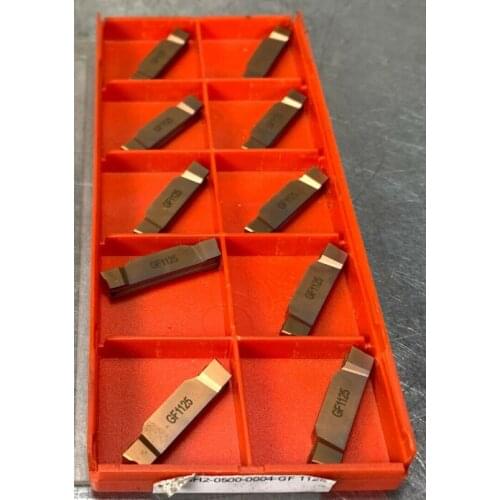 ORIGINAL 10PCS CARBIDE INSERT N123H2-0500-0004-GF1125