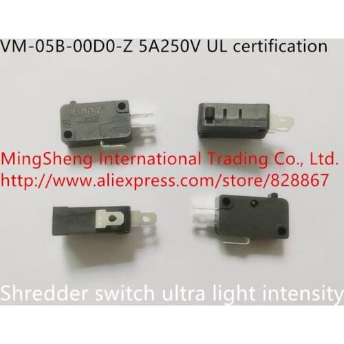 Original new 100% 5A250V UL certification shredder switch VM-05B-00D0-Z ultra light intensity