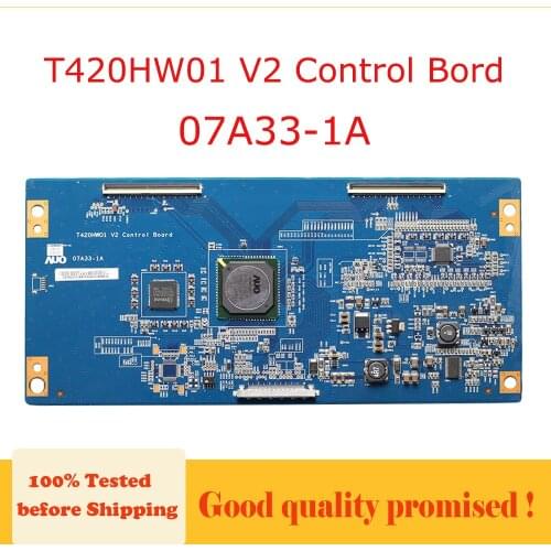 Tcon board T420HW01 V2 Control Bord 07A33-1A the circuit tested the TV Logic Board Replacement board T420HW01 V2 07A33 1A