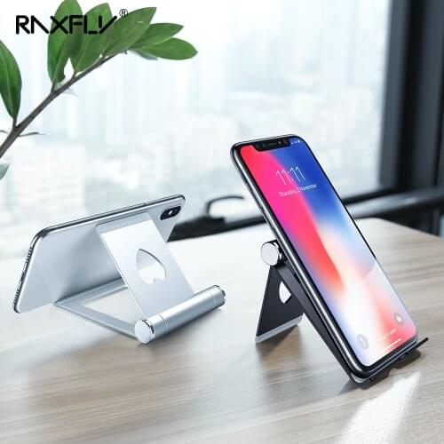 RAXFLY Phone Holder Stand For iPhone XR XS Max Foldable Mobile Phone Stand For Xiaomi Redmi Note 7 4X Tablet Desk Phone Holder