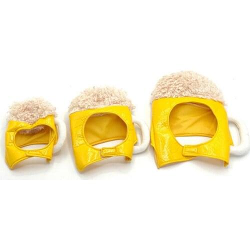 Skin Friendly Unique Puppy Kitten Bear Mug Headwear Decorative Pet Mug Hat Attractive for Halloween