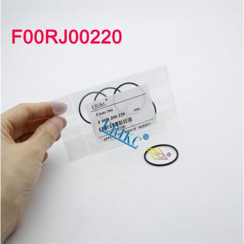 ERIKC F00RJ00220 (5600709018) Oil Resistance O-Ring F 00R J00 220 Injector Body Rubber O Ring F00R J00 220 for 0445 120 Nozzle