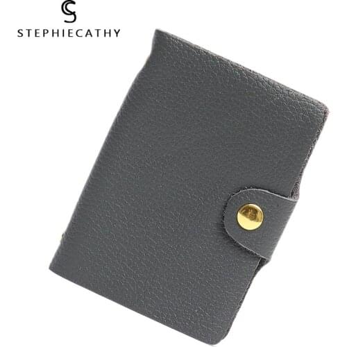 SC Small Card Holders Wallet Women Genuine Leather Coin Purse Multiple Colors Real Leather Short Wallet Ladies Mini Card Handbag