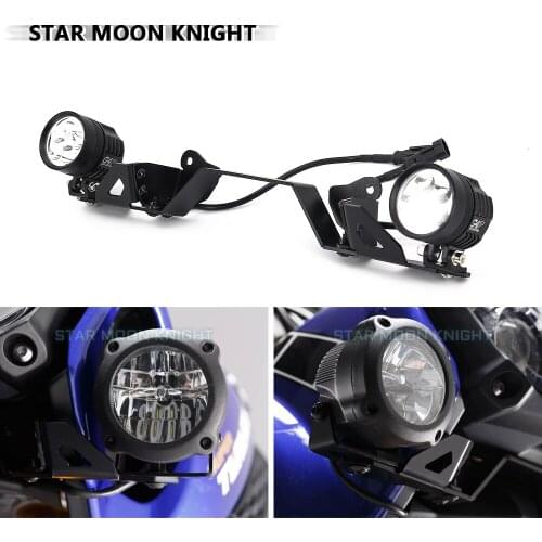 Motorcycle Led Driving Lights Auxiliary Light Mounting Front Bracket For Yamaha XT 1200 Z XT1200Z XTZ 1200 Super Tenere 2014