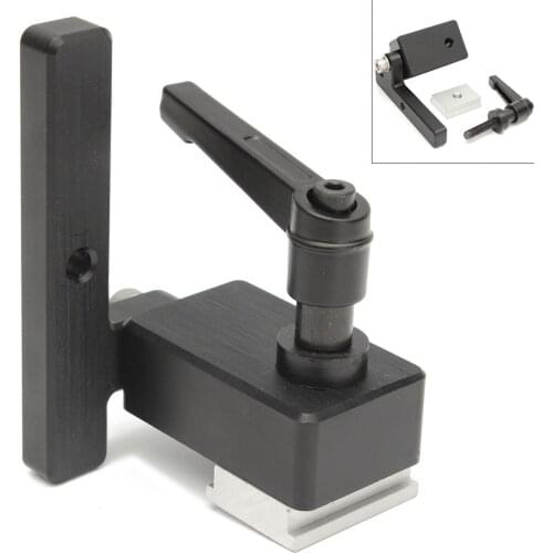High Quality Miter Track Stop for T-Slot T-Tracks Woodworking Tool Miter Track Stop DIY Manual