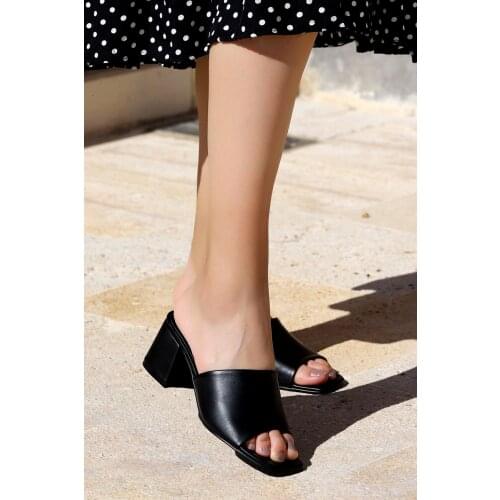 Woggo Pnt 694204 Skin Daily 5 Cm Heel Women slippers Womens Slippers Woman slippers