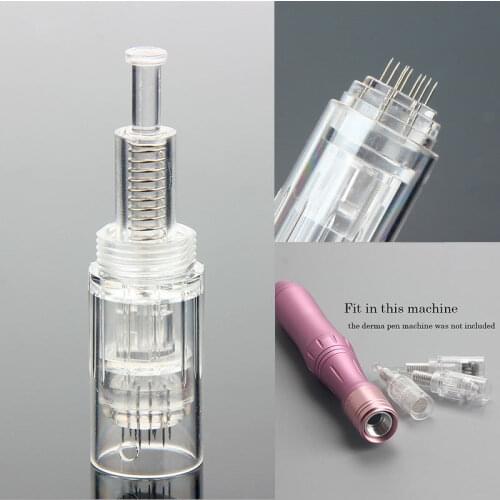 Microneedling Screw Cartridge Replacement For Derma Pen Micro needle 9 pin / 12 pin / 36 pin / nano Micro Nano Needles