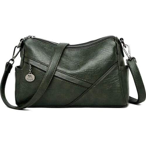 Women Leather Crossbody Bag Shopper Bag Handbag Shoulder Bag Brand Designer Luxury PU Leather Bucket Tote