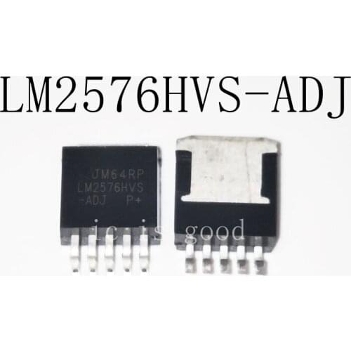 10pcs/lot NEW LM2576HVS-ADJ LM2576HVS ADJ TO263 3A Step-Down Voltage Regulator