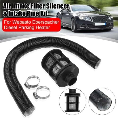 25mm Air Parking Heater Intake Filter Diesel Heater Ducting Pipe Hose Clips For Webasto Eberspacher