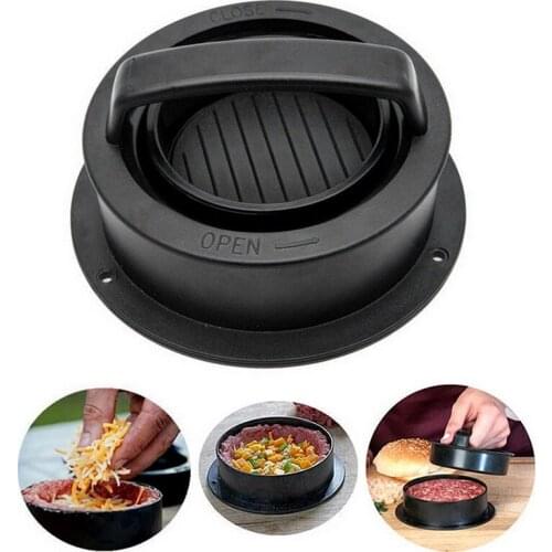 1set 3 in 1 Non-stick Kitchen Stuffed Maker Press Round Shape Hamburger Meat Maker Hamburger Patty Maker and Sliders