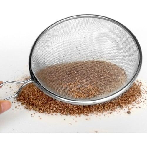 Reptile Sand Shovel Sieve Filter Stainless Steel Scoop Pet Animal Case Cleaning