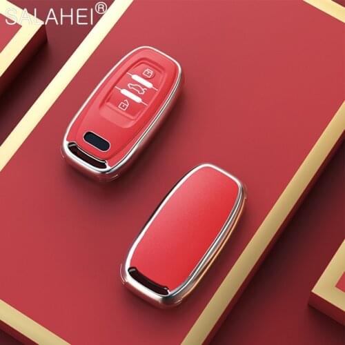 Car Remote Key Cover Cases Shell For Audi A1 A3 A4 A5 A6 A7 A8 Quattro Q3 Q5 Q7 2009 2010 2011 2012 2013 2014 2015 Accessories
