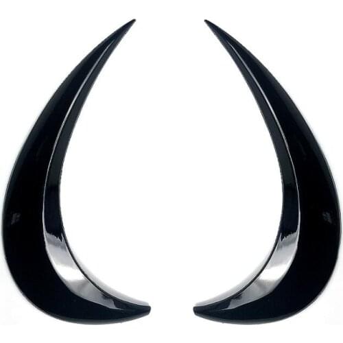 2 PCS Car Headlights Eyebrow Eyelids Sticker 2012-2018 for VW Beetle Car Black Car Styling Headlight Eyebrow